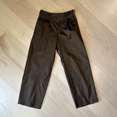 "Pantalón de vestir vintage DKNY pierna ancha tiro alto para mujer cintura 26""" Foto 1 de 4