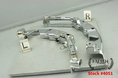 Harley Street Glide 2015 juego de soportes de montaje de alforja cromo #4051 Foto 1 de 4