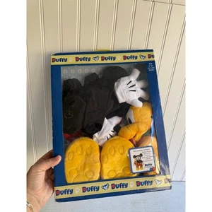 New Disney Parks Duffy Bear Mouse Ears Hood Gloves Shoes Costume Outfit Pluto - Picture 1 of 9
