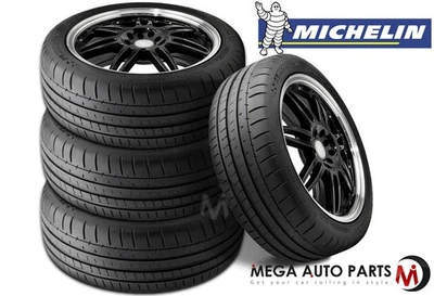 4 Michelin Pilot Super Sport 275/40ZR18 99Y Performance Tires 30K MILE Warranty - Image 1 of 4