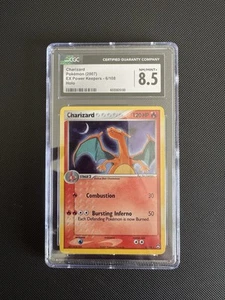 Pokemon TCG - Charizard 6/108 - Ex Power Keepers Holo - NM/MINT CGC 8.5 - Picture 1 of 4
