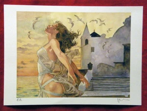 MANARA DRUCK SIGNIERT ISCHIA 1 - Bild 1 von 1