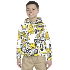 Kids Hoodie Yellow Life Design Hoodie Unisex For Children - Picture 1 of 4