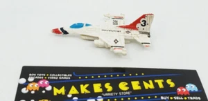 Vintage 1992 GALOOB Micro Machines FALCON THUNDERBIRD FREEDOM FORCE F-16 JET - Picture 1 of 4
