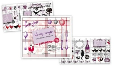 2er Set Le Coq Rouge Feine Etiketten & Motivsticker Sticker Coppenrath NEU  - Bild 1 von 4