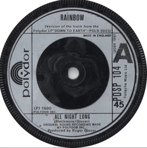 Rainbow - All Night Long POSP 104 VINYL MINT - Picture 1 of 1