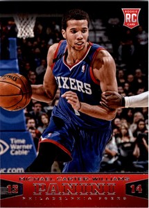 2013-14 Panini 76ers Basketball Card #196 Michael Carter-Williams Rookie