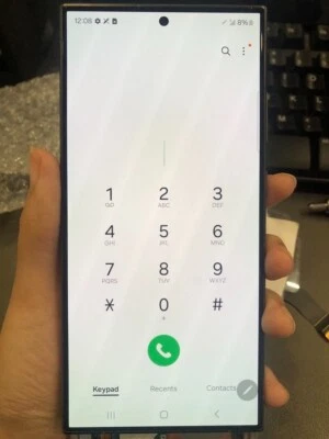 LCD Samsung S24 Ultra OEM Preto Titânio - Bom LCD - Imagem 1 de 4