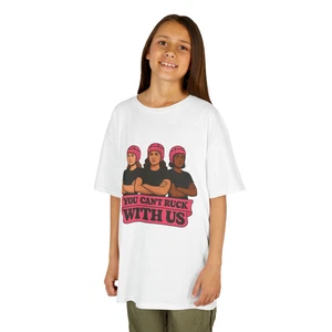 Girls Rugby TShirt 'You Cant Ruck With Us' - Empowering - Picture 1 of 52