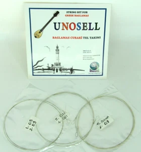 String Set For Greek Musical Instrument Small Curaki Baglamas  - Picture 1 of 7