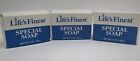 Life&#39;s Finest Vintage Special Soap 3 oz. Bath Body Bar Lot of (3) - Discontinued