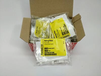Danfoss 037H010166 Rating Plate For CI 6-50 10 Pcs - Image 1 of 3