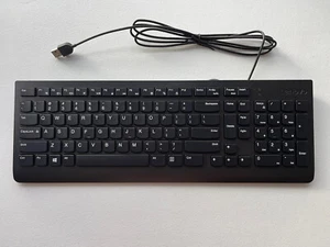 Lenovo | KU-1601 | USB Wired Keyboard | Black | Open Box - Picture 1 of 7