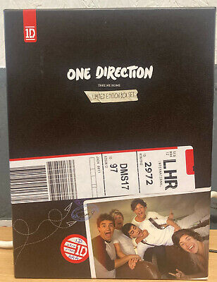 One Direction Take Me Home CD/T-Shirt/Book/Wristband Boxset BRAND NEW SEALED • 18.08£