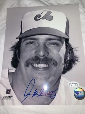 WILL MCENANEY SIGNED AUTOGRAPHED Photofile 8X10 PHOTO Montreal ExPos JSA - Image 1 of 4