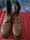 Mens Leather Barker Boots