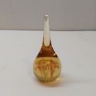Gibson Hand-Blown Glass Paperweight Ring Holder 1999 Vintage 4”