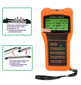 Ultrasonic Liquid Water Flow Meter Flowmeter Tester HS HM Standard Small Bracket - Picture 1 of 12