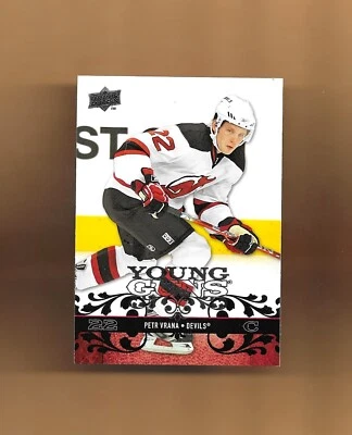 CZECH! 2008-09 Upper Deck YOUNG GUNS ROOKIE RC # 476 PETR VRANA NJ DEVILS - Image 1 of 2