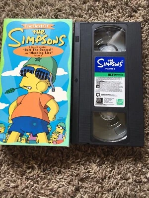 The Best of The Simpsons VHS video 1997 Twentieth Century Fox - Image 1 of 4