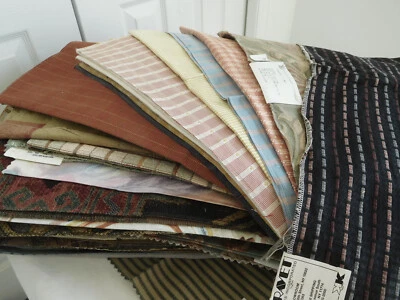 U Pick Choice High end Kravet drapery upholstery SAMPLES 24"-27" square  - Image 1 of 4