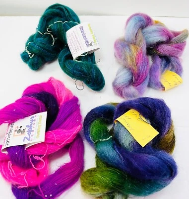 Lucci/ZephyrDesignsMohair Unidad de 1 SelectFromDropDownMenú Pintado a Mano MohairNuevo2 Foto 1 de 4