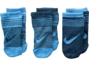 Nike L99025 Lightweight Footie 3 Pack Socks Girls Kids Size 5-6 - Picture 1 of 1