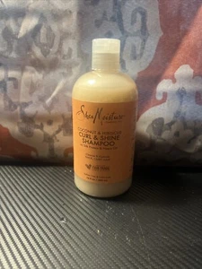 Shea Moisture Coconut & Hibiscus Curl & Shine Shampoo 13 Fl Oz - Picture 1 of 1