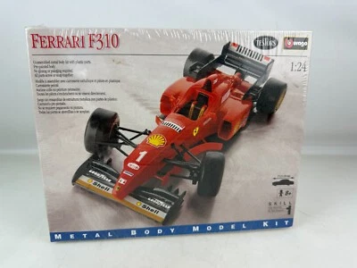 Testors Ferrari F310 Formula One  1:24 Scale Die Cast Metal Body Model SEALED - Image 1 of 3