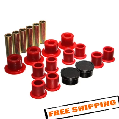 Bujes de resorte de hoja trasera Energy Suspension Hyper-Flex para Ford Ranger 98-11 Foto 1 de 2