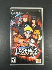 Naruto Shippuden Legends: Akatsuki Rising Sony PSP CASE & MANUAL **NO GAME** - Picture 1 of 5