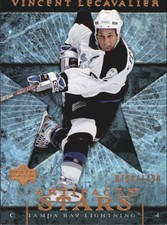 2007-08 UD Artifacts Lightning Hockey Card #139 Vincent Lecavalier S /1499