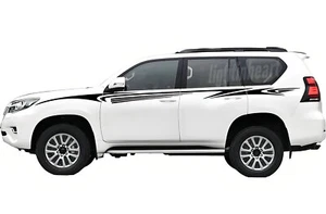 Fit For Toyota Prado Land Cruiser Waist Line Sticker Graphics Decal Vinyl Stripe - Picture 1 of 8
