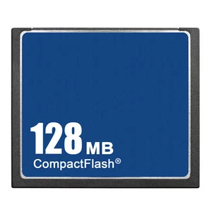Carte mémoire CF 128 Mo CompactFlash standard OEM utile - Photo 1 sur 1