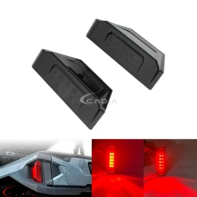 Pair Rear LED Brake Tail Lights Fit For Polaris Ranger 570 900 XP 1000 2013-2019 - Image 1 of 4
