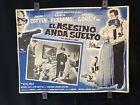 1956 JOSEPH COTTEN The Killer Is Loose Original Mexican Lobby Card Poster 16"x12