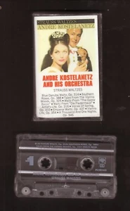 Andre Kostelanetz & His Orchestra--Strauss Waltzes--Cassette - Picture 1 of 2