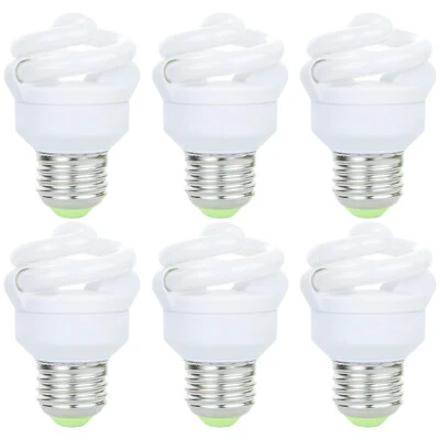 Sunlite Super Mini Spiral CFL Bulb 5 Watt Medium Base 27K Warm White - 6 Pack - Image 1 of 2