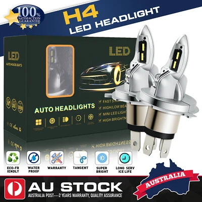 2x MODIGT Car LED H4 Headlight Globe For Toyota Starlet Hatch 1995 1996 1997 AU - image 1 of 4