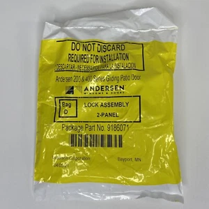Andersen Windows Gliding Patio Door 2-Panel Lock Assembly 200 & 400 Series NEW - Picture 1 of 2