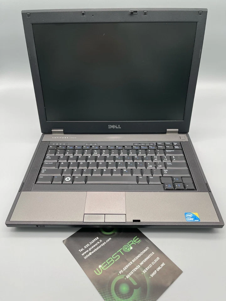 DELL NOTEBOOK LATITUDE E5410 i3-M370 4GB RAM 320GB HDD 14" HD  WINDOWS 7 - Immagine 1 di 4