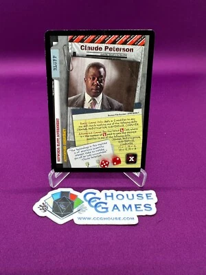 Claude Peterson The X-Files CCG Promo Card XF97-0098v2 *CCGHouse* - Image 1 of 4