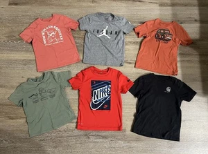 Lot Of 6 Toddler Boys Size (3) 5T & (3) 6 Shirts - Picture 1 of 4