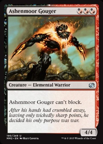 x1 Ashenmoor Gouger - Modern Masters 2015 - NM - MTG - Image 1 of 1