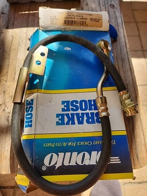 Front Brake Hose Left 1988 99 Chevrolet C1500 C2500 Suburban Tahoe GMC Yukon - Image 1 of 3