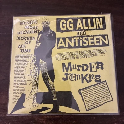 GG Allin And Antiseen Murder Junkies CD Foto 1 de 2