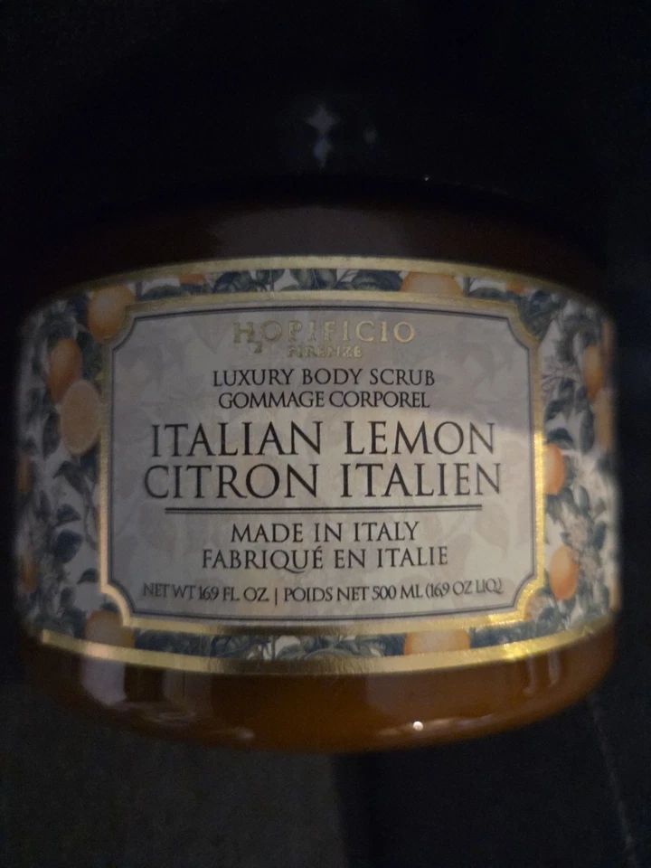 HOPIFICIO Firenze Italian Lemon Body Scrub Made in Italy 16.9 Oz - Image 1 of 1