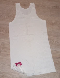 Original Soviet Tank Top Vest T-Shirt 80's made in USSR with tags Vintage - Picture 1 of 6
