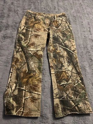 Wrangler Pro Gear Real tree Camo Pants Women’s Size 14x30 Hunting - Image 1 of 4