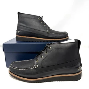 Cole Haan Herren Pinch Robust Chukka Stiefeletten Schwarz Leder 10,5 Neu im Karton - Bild 1 von 10